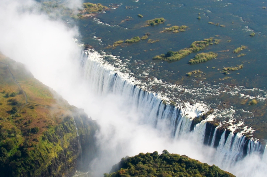 Cataratas Sudáfrica y Victoria